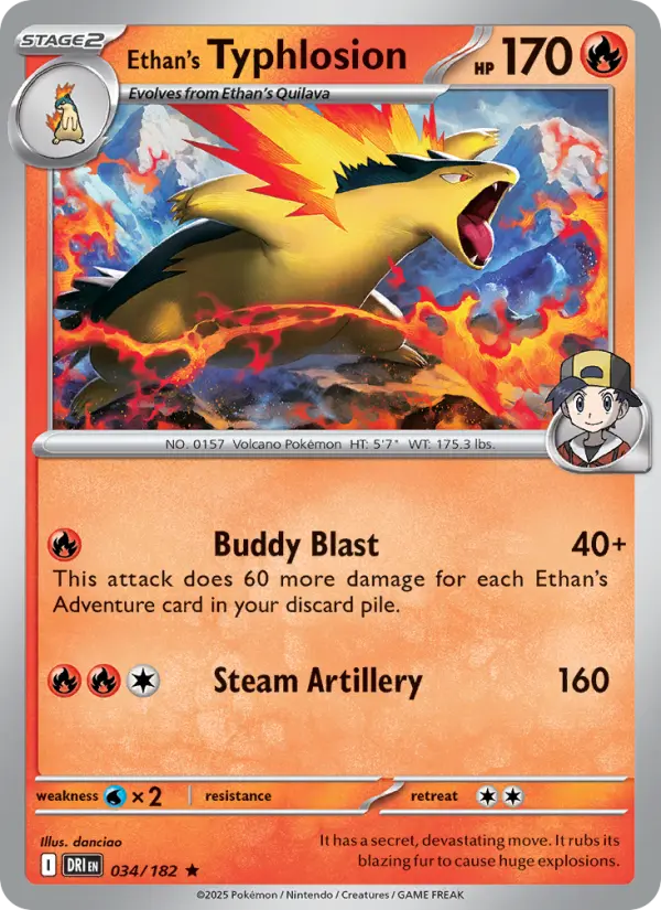 Typhlosion de Luth — Rivalités Destinées