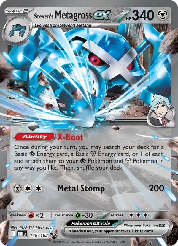 Steven's Metagross ex — Destined Rivals