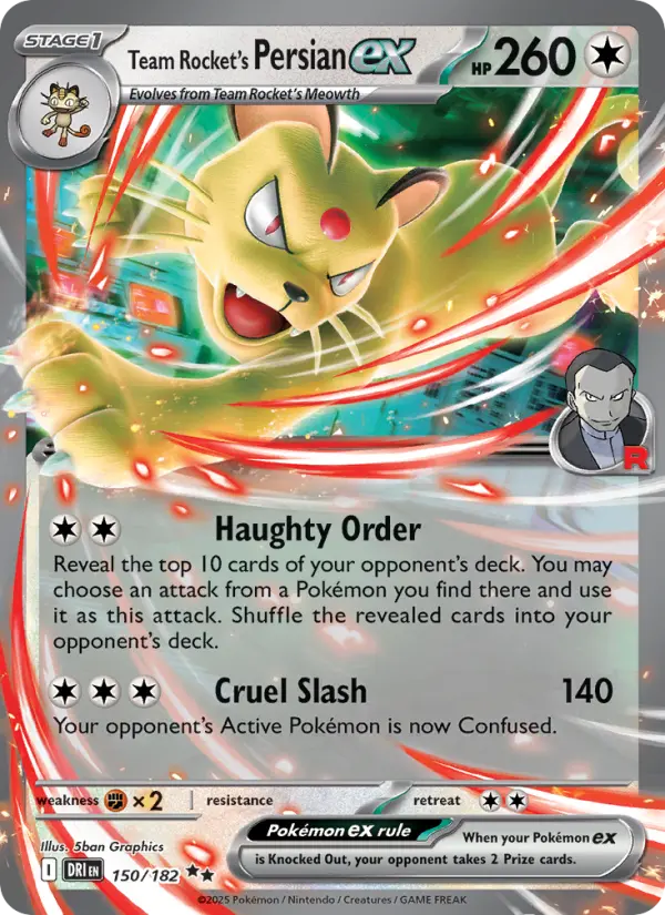 Team Rocket's Persian ex — Destined Rivals
