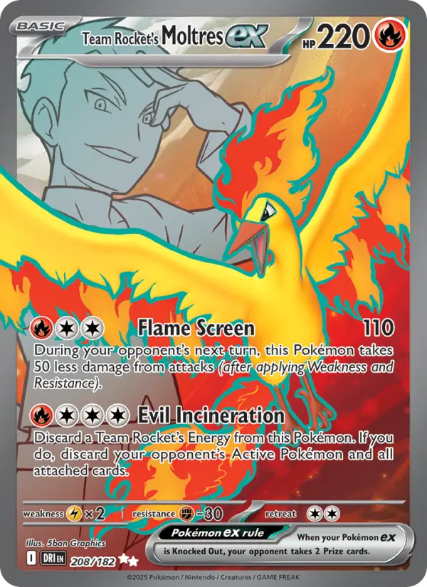 Sulfura-ex de la Team Rocket — Rivalités Destinées