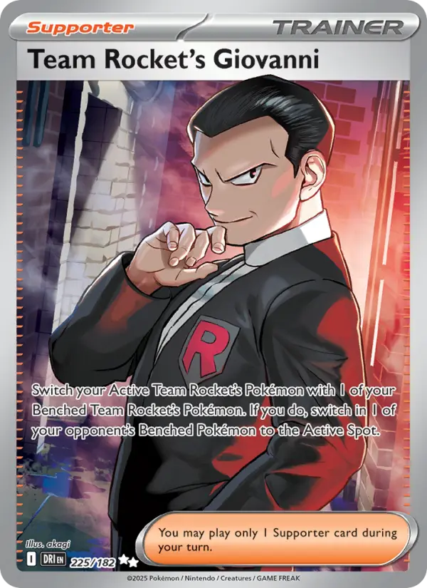 Giovanni de la Team Rocket — Rivalités Destinées