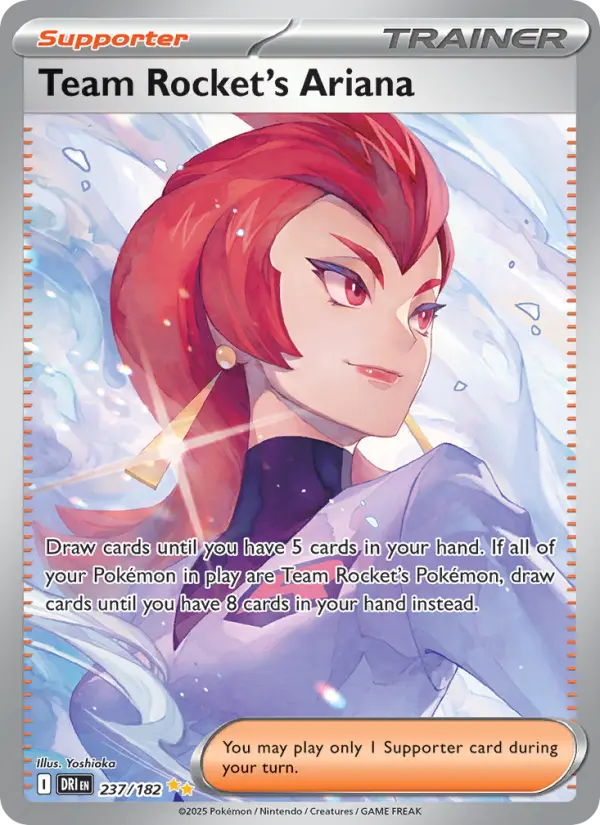 Ariane de la Team Rocket — Rivalités Destinées