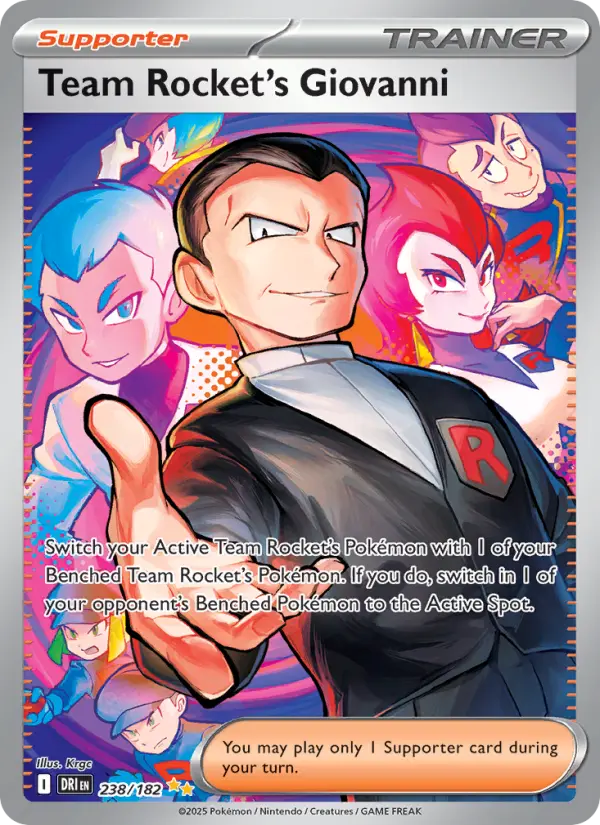 Giovanni de la Team Rocket — Rivalités Destinées