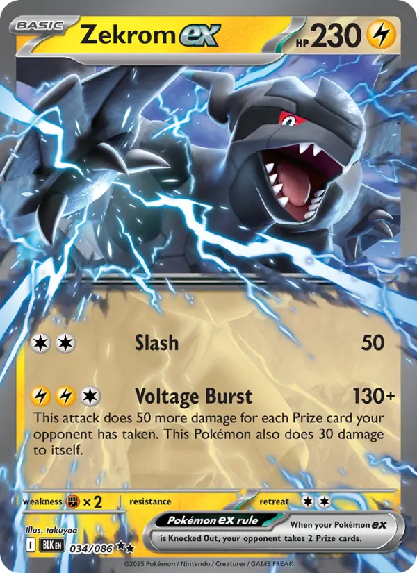 Zekrom ex — Black Bolt