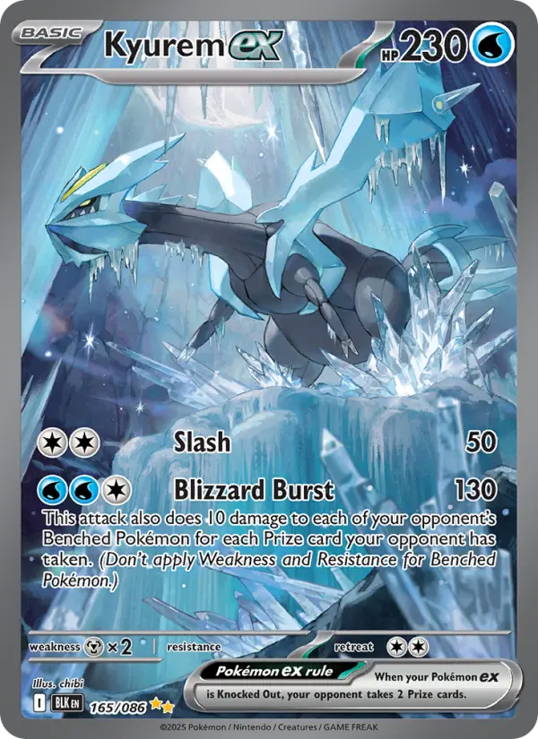 Kyurem-ex — Foudre Noire