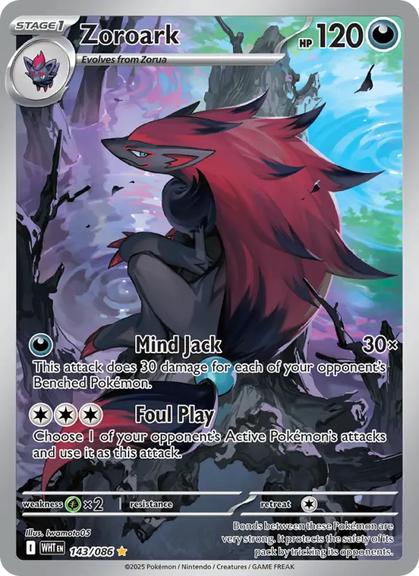 Zoroark — Flamme Blanche