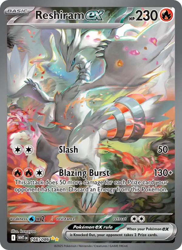 Reshiram-ex — Flamme Blanche