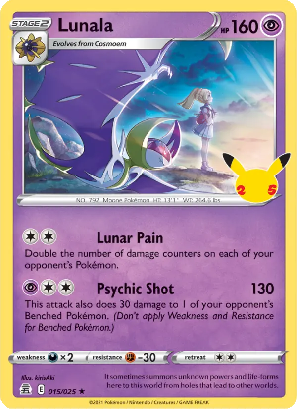 Lunala — Célébrations