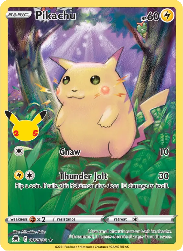 Pikachu — Célébrations