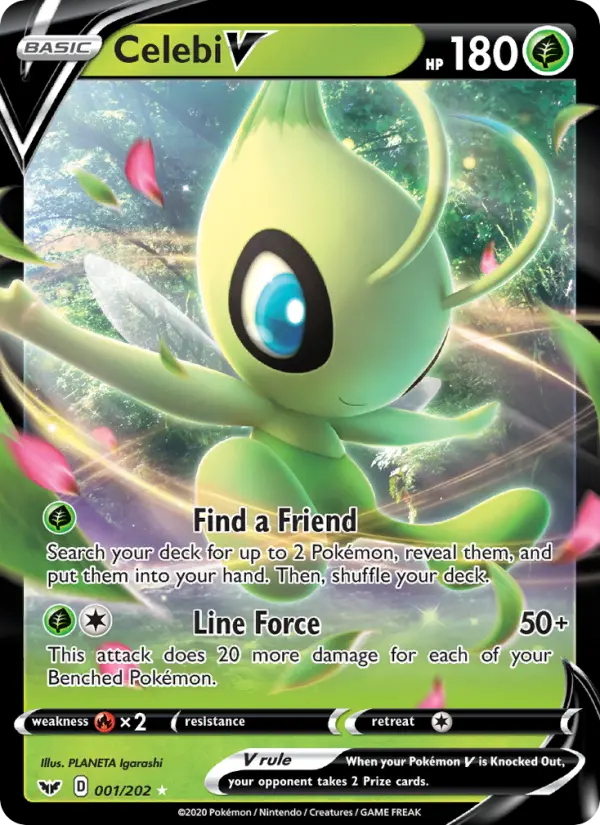 Celebi V — Épée et Bouclier