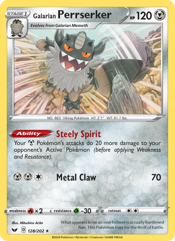 Berserkatt de Galar — Épée et Bouclier