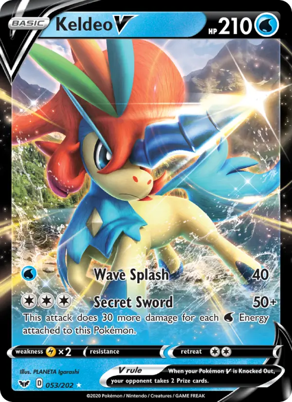 Keldeo V — Épée et Bouclier