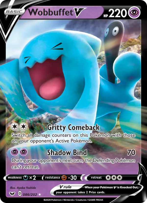 Wobbuffet V — Sword & Shield