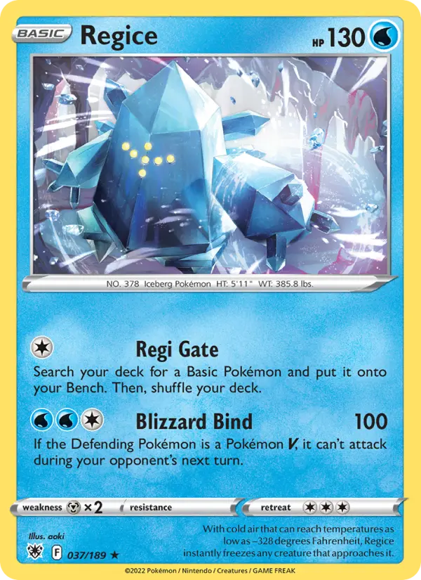 Regice — Astres Radieux