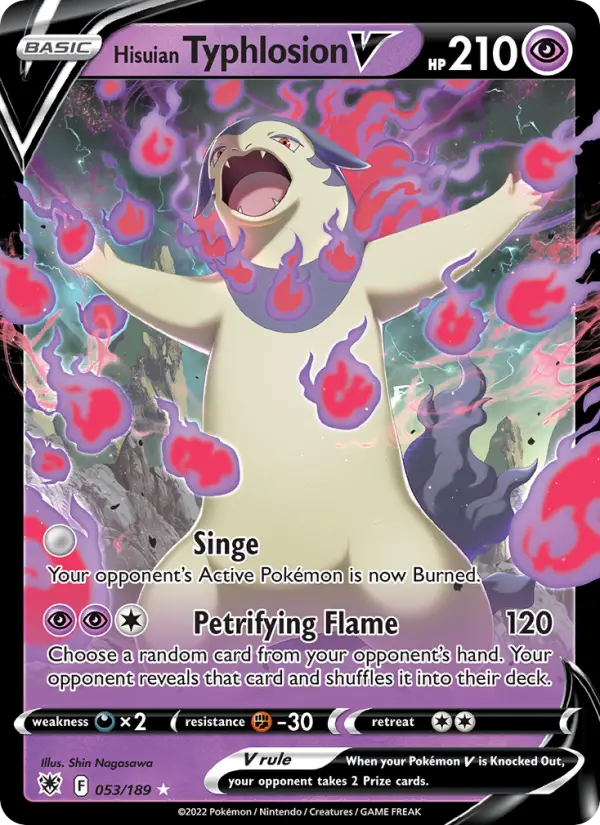Typhlosion de Hisui V — Astres Radieux