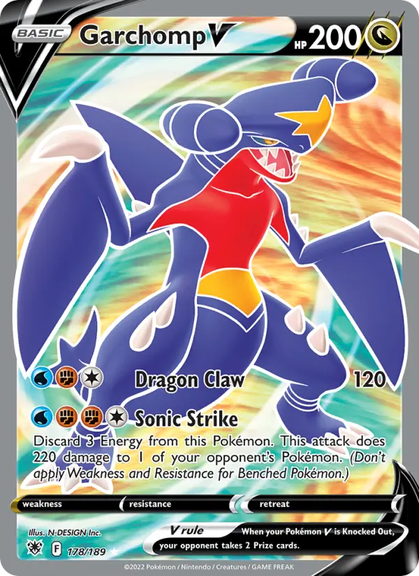 Garchomp V — Astral Radiance