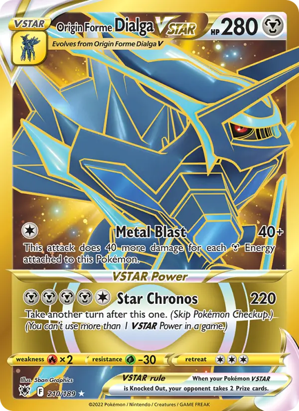 Origin Forme Dialga VSTAR — Astral Radiance