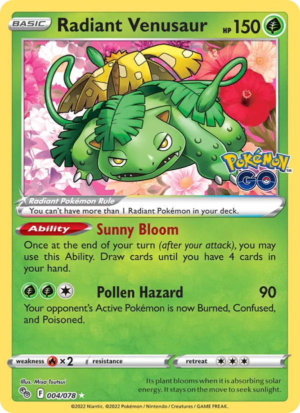 Florizarre Radieux — Pokémon GO