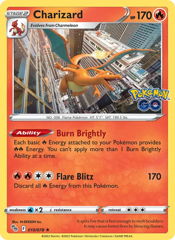 Dracaufeu — Pokémon GO
