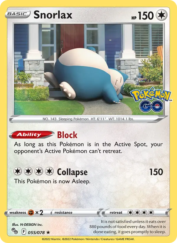 Ronflex — Pokémon GO