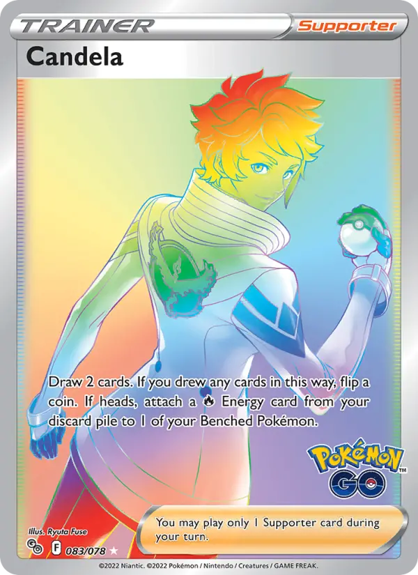 Capitaine d'équipe Candela — Pokémon GO