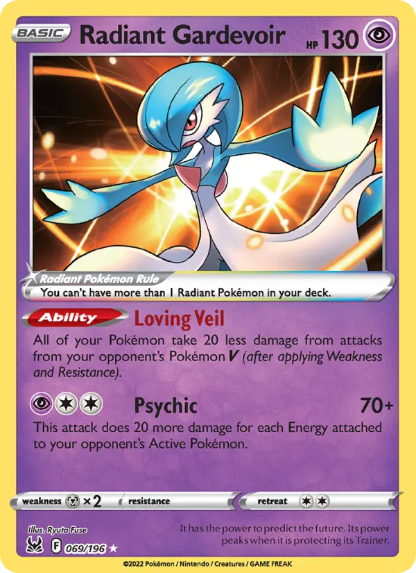 Gardevoir Radieux — Origine Perdue