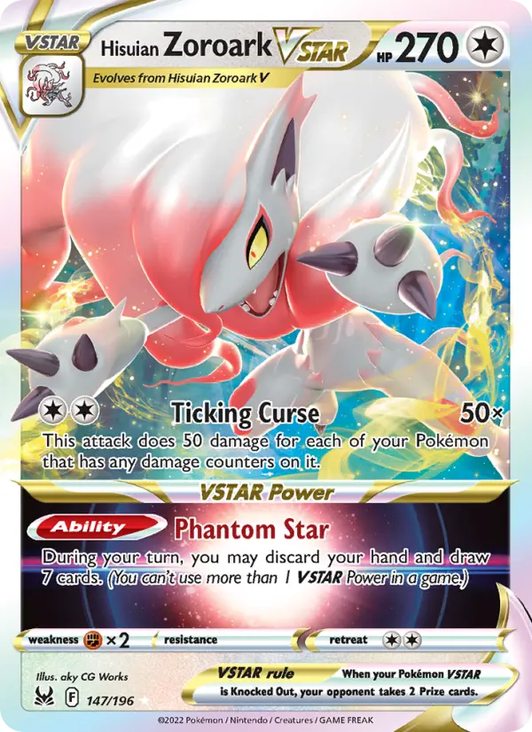 Zoroark de Hisui VSTAR — Origine Perdue