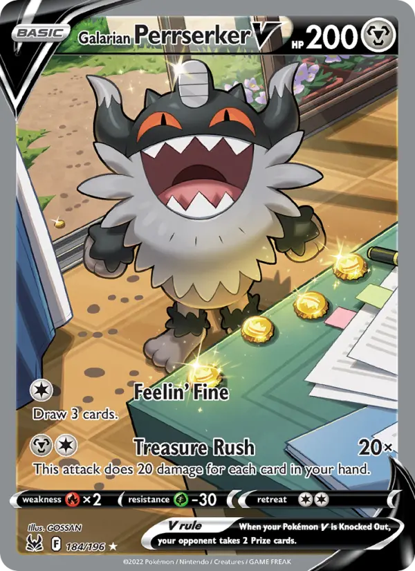Berserkatt de Galar V — Origine Perdue