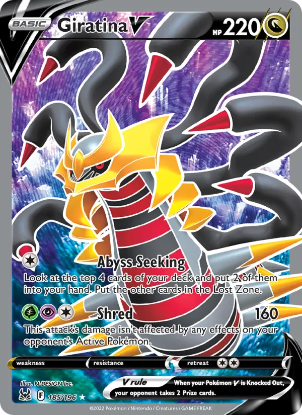 Giratina V — Origine Perdue