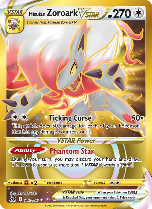 Zoroark de Hisui VSTAR — Origine Perdue