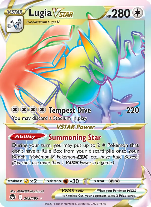 Lugia VSTAR — Tempête Argentée