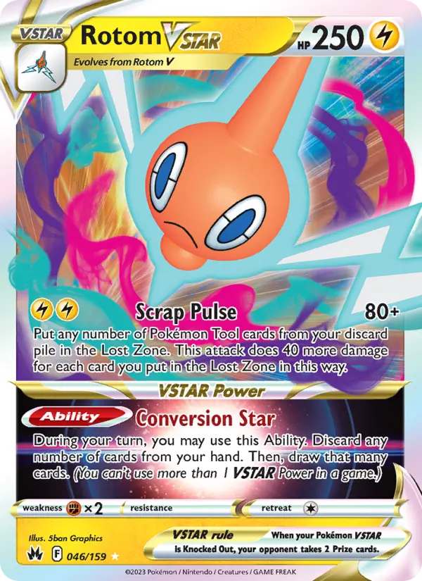Rotom VSTAR — Crown Zenith