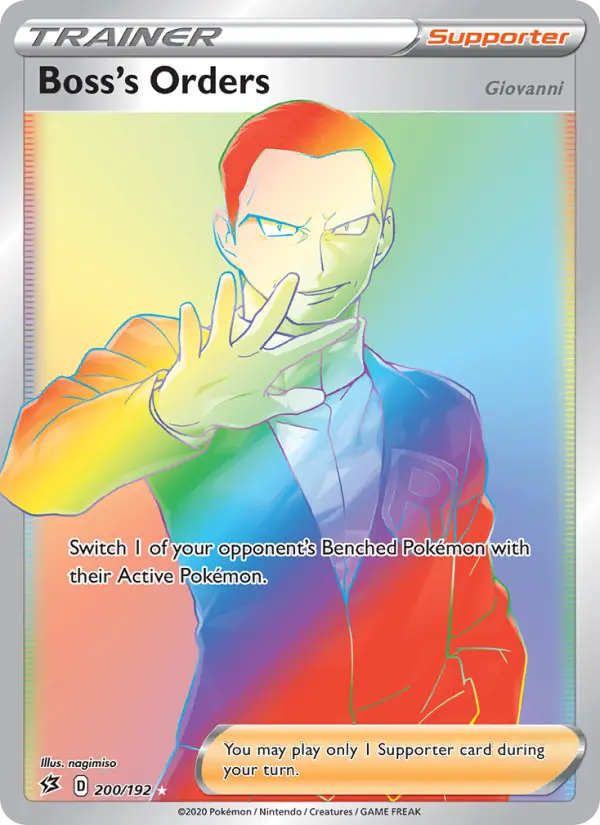 Ordres du Boss (Giovanni) — Clash des Rebelles