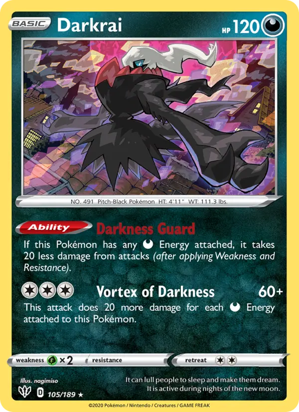 Darkrai — Ténèbres Embrasées
