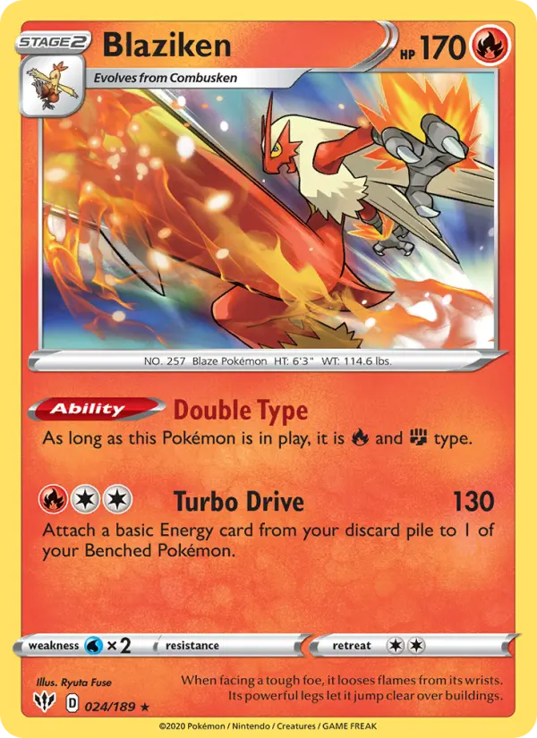 Blaziken — Darkness Ablaze