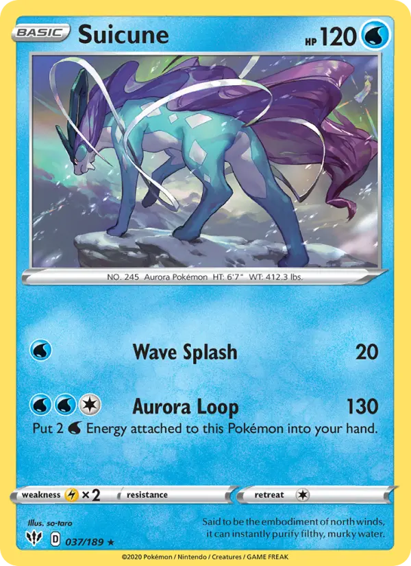 Suicune — Ténèbres Embrasées