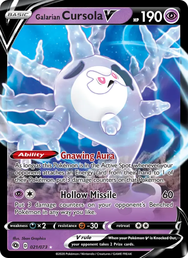 Galarian Cursola V — Champion's Path