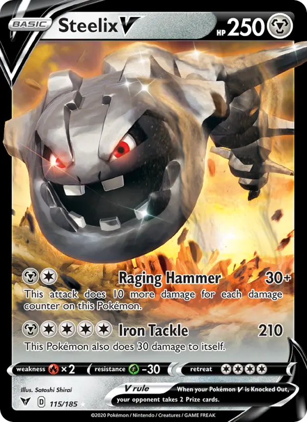 Steelix V — Voltage Éclatant