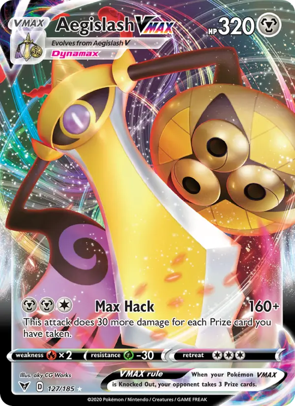 Aegislash VMAX — Vivid Voltage