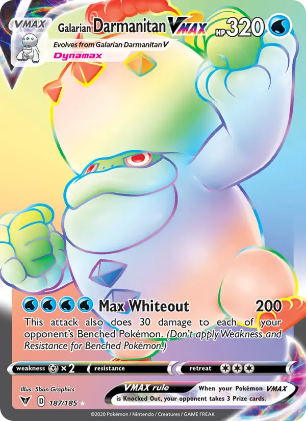 Darumacho de Galar VMAX — Voltage Éclatant