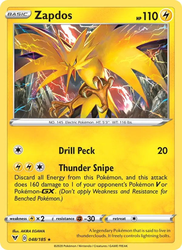 Zapdos — Vivid Voltage