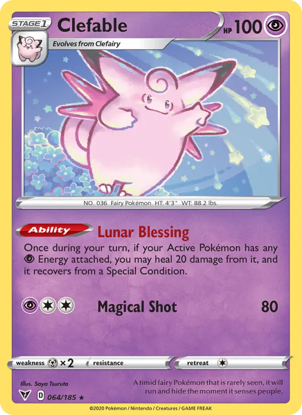 Clefable — Vivid Voltage
