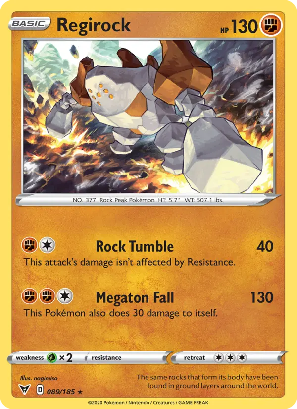 Regirock — Voltage Éclatant