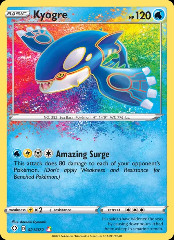 Kyogre — Destinées Radieuses