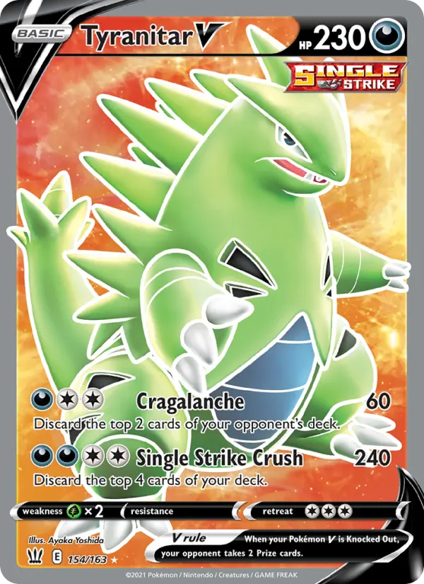 Tyranocif V — Styles de Combat