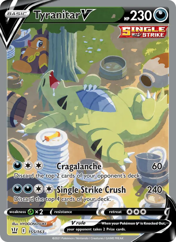 Tyranocif V — Styles de Combat