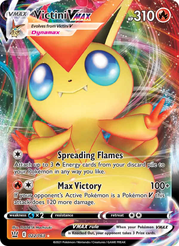 Victini VMAX — Styles de Combat