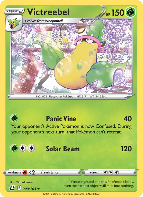 Victreebel — Battle Styles