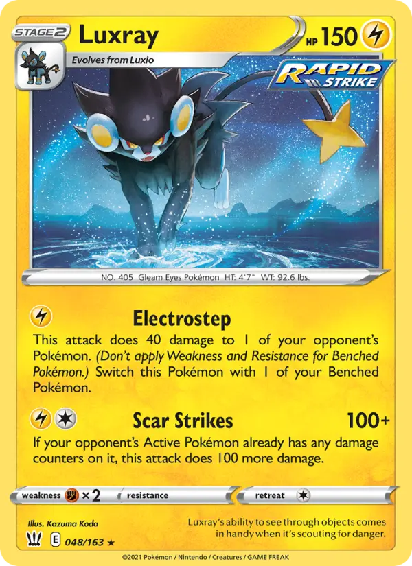Luxray — Battle Styles
