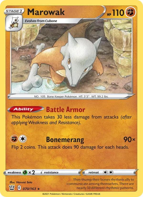 Marowak — Battle Styles